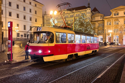 DPP 7290 in Praha Malostranske namesti