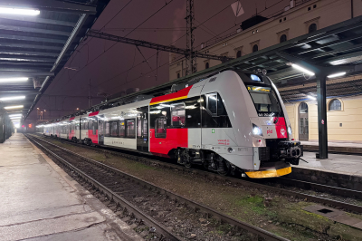 České dráhy 641 252 in Praha Masarykovo n. mit dem Os 9649