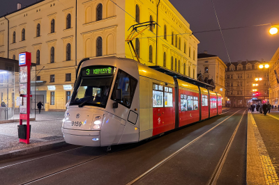 DPP 9159 in Praha Masarykovo n.