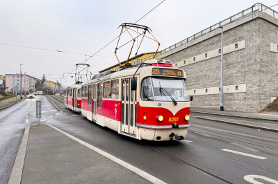 DPP 8297 in Praha Zahradni Mesto