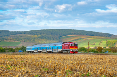 754 067 České dráhy  Freie Strecke  Kobels  Railwayfans