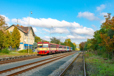 České dráhy 810 546 in Velké Pavlovice