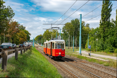 Tramwaje Śląskie 1100 in Chorzowska