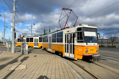 Budapesti Közlekedési Központ 4092 in Budapest Szent Gellert ter