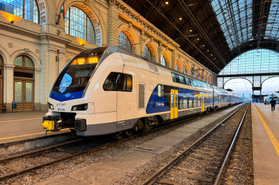 MÁV-START 815 006 in Budapest Keleti