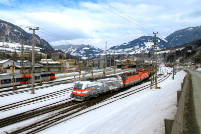 ÖBB 1216 020 in Untersbergstraße