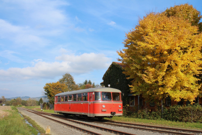 Steirische Eisenbahnfreunde (StEf) VT 10.02 in Gleinstätten