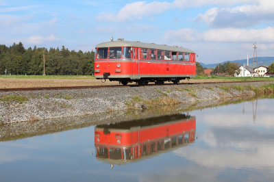 Steirische Eisenbahnfreunde (StEf) VT 10.02 in Prarath