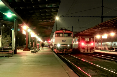 České dráhy 749 006 in Praha - Vršovice