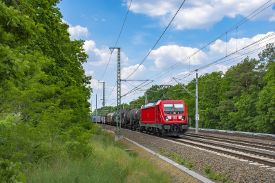 DB Cargo 187 145 in Fürstenwalder Damm