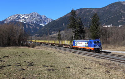 187 319 Raildox Gesäusebahn Frauenberg an der Enns  Bahnhofsbild  Railwayfans