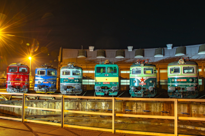 CD Cargo 122 001 in kruhová remíza