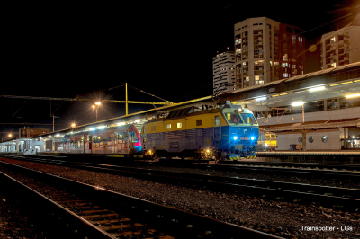 ZSSK 350 020 in Panónska cesta