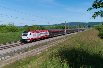 1116 247 ÖBB  Freie Strecke railjet 647  Baumgarten am Tullnerfeld  Railwayfans