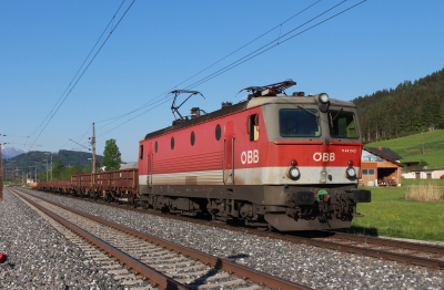 1144 043 ÖBB Ennstalbahn Selztal - Bischofshofen St. Martin am Grimming  Bahnhofsbild  Railwayfans