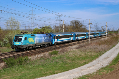 470 005 MÁV-START  Freie Strecke EC 144 Götzendorf  Railwayfans