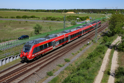 442 321 DB Regio  Freie Strecke  Waltersdorf  Railwayfans