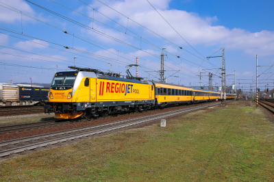 388 223 Regiojet POOL  Ostrava hl.n. RGJ 1116 Bahnhofsbild  Railwayfans