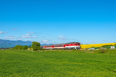 757 002 ZSSK  Freie Strecke  Košťany nad Turcom  Railwayfans