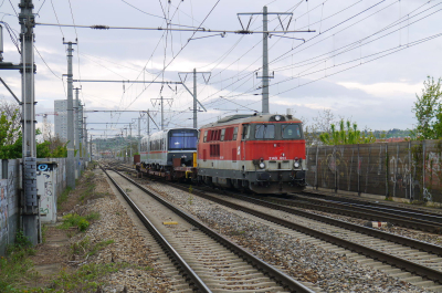 2143 051 Pro Lok  Wien Haidestraße SVG 96815 Bahnhofsbild  Railwayfans