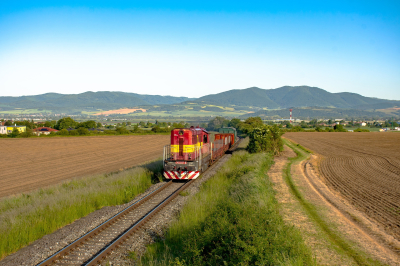 742 037 ZSSK Cargo  Freie Strecke  Trenčianska Turná  Railwayfans