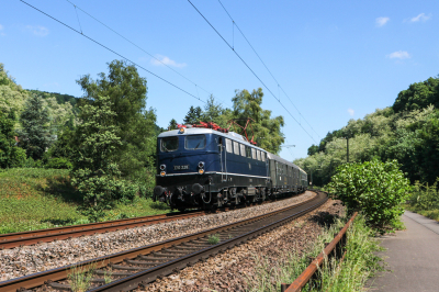 DBK Historische Bahn e.V. E10 228 in Kaiserstraße mit dem DBK 1798
