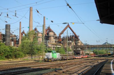 650 143 Saar Rail GmbH   Völklingen  Bahnhofsbild  Railwayfans