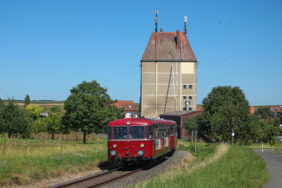 Interessengemeinschaft Mainschleifenbahn e.V. 796 702 in Prosselsheim mit dem MSB 04