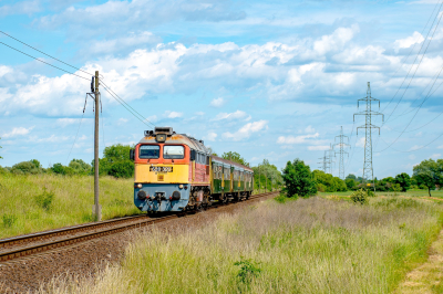 MÁV-START 628 320 in Ivánka nad Slanou