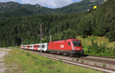ÖBB 1116 139 in Klaus an der Pyhrnbahn  mit dem REX 3904