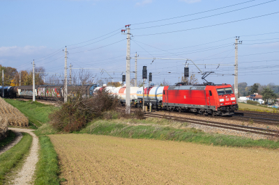 DB Cargo 185 341 in Böheimkirchen