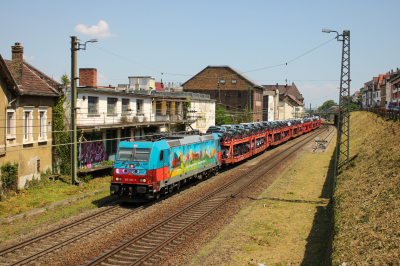 185 367 DB Cargo 3280 Freie Strecke  Karolinenstraße  Railwayfans