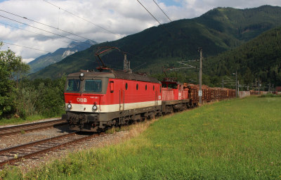 1144 251 ÖBB Gesäusebahn Frauenberg an der Enns  Bahnhofsbild  Railwayfans