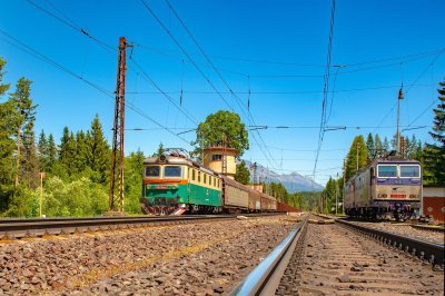 ZSSK Cargo 183 001 in Východná